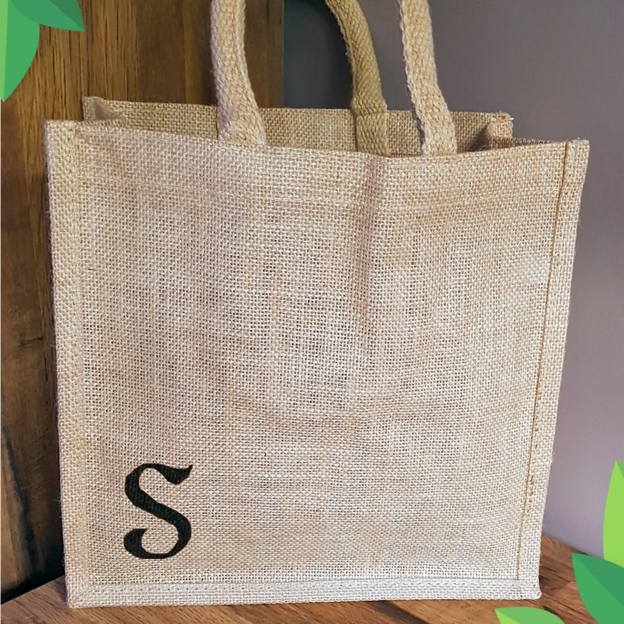 Hesse™ Personalised Jute Lunch bag