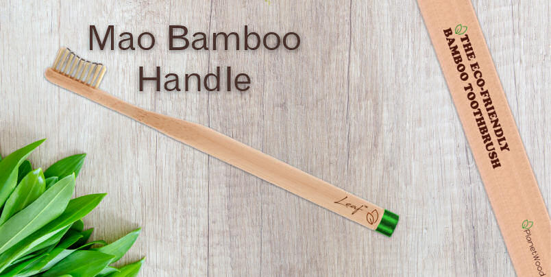 Leaf Mao Bamboo Toothbrush